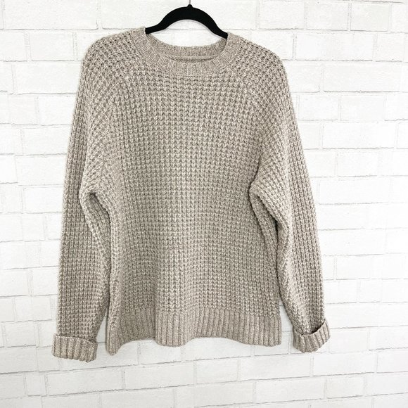 Taylor Stitch Other - Taylor Stitch Beige Men's Wool Blend Fisherman Sweater Men's Size 44 or US XL